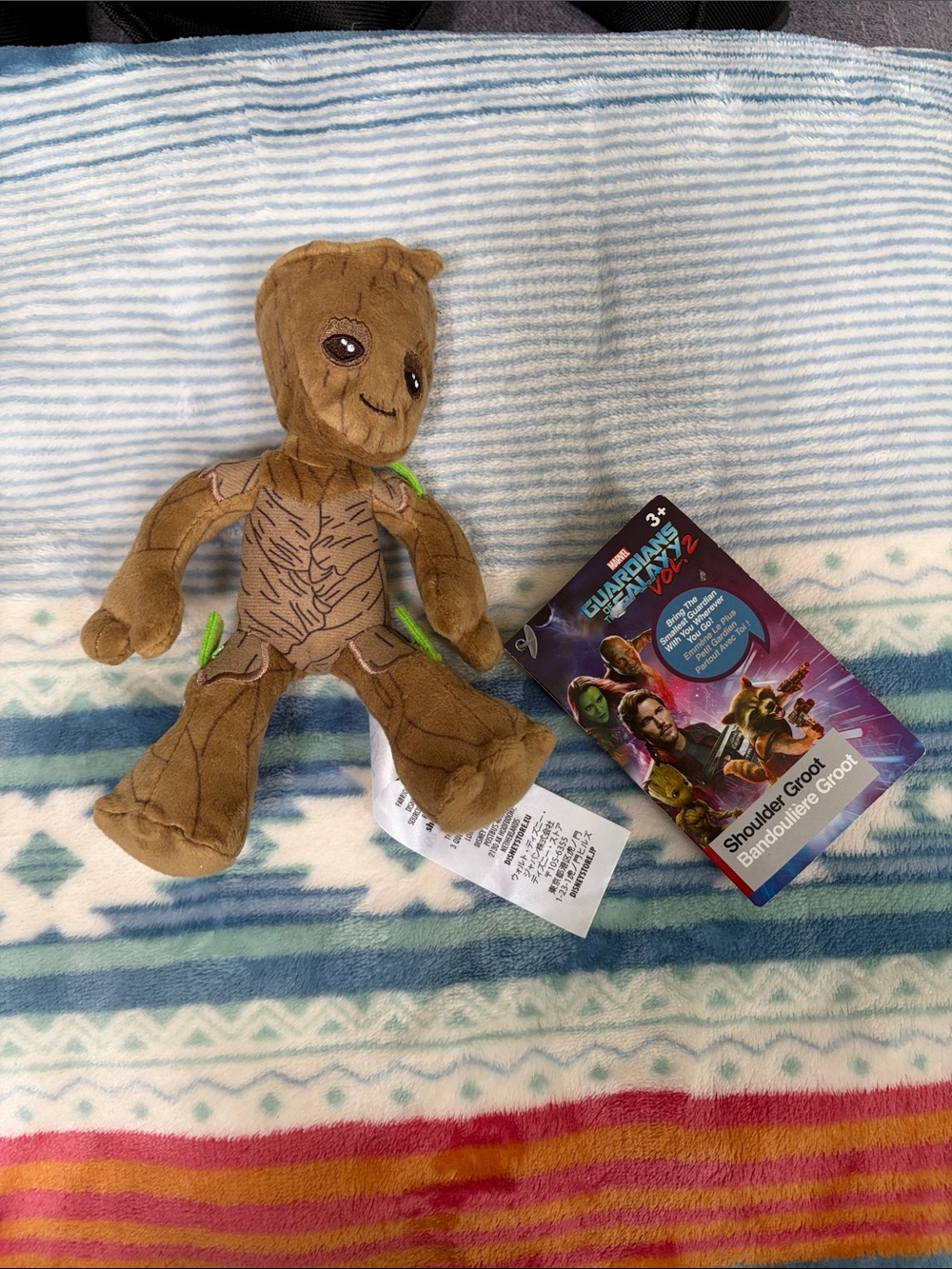 Disney Parks Marvel Brown Shoulder Groot